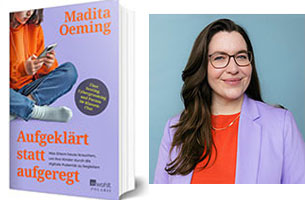 Ein Porträt der Autorin Madita Oeming.