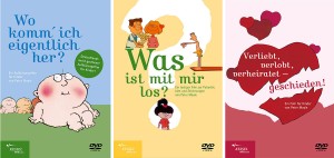 3 verschiedene Aufklärungsfilme für Kinder